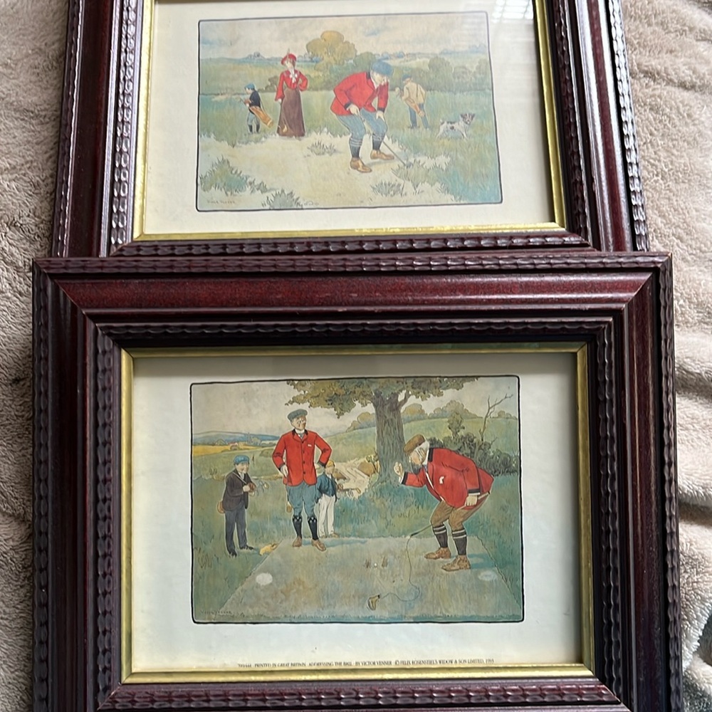 Vintage Golf pictures.